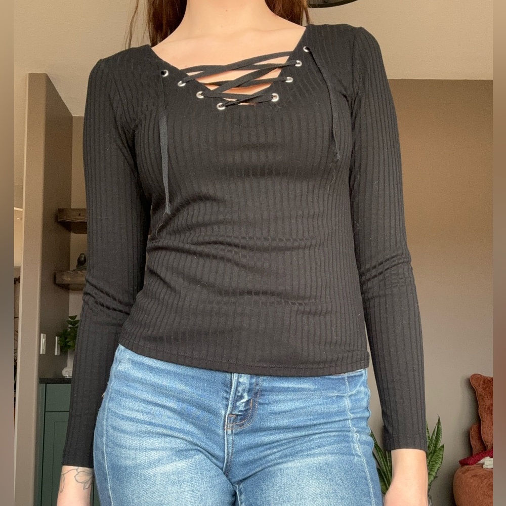 Women’s Ribbed Long Sleeve